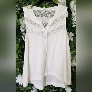 Lapis Tank - White - 2X